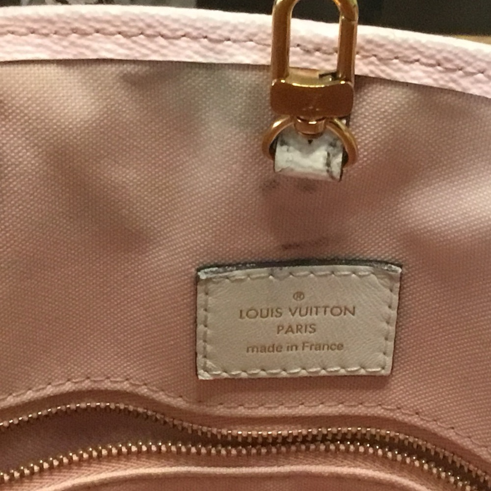 S-O-L-D Vuitton On The Go Limited Edition Rouge Rose Authentic - Picture 11 of 15